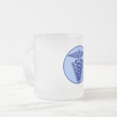 Veterinärlogo 3 mattglastasse (Vorderseite Links)