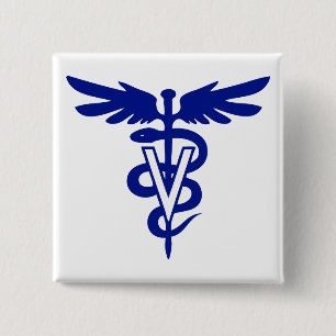 Veterinärlogo 4 button