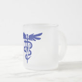 Veterinärlogo 4 mattglastasse (VorderseiteRechts)