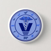 Veterinärlogo 5 button (Vorderseite)