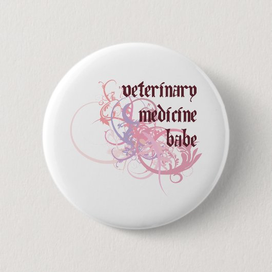 Veterinärmedizin-Baby Button (Vorderseite)