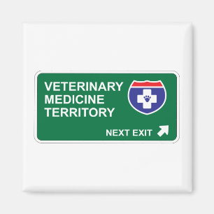 Veterinärmedizin-folgender Ausgang Magnet