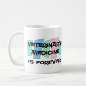 Veterinärmedizin ist Forever Kaffeetasse (Links)