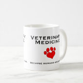 Veterinärmedizin Kaffeetasse (VorderseiteRechts)