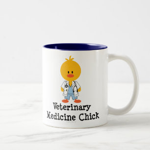 Veterinärmedizin-Küken-Tasse Zweifarbige Tasse