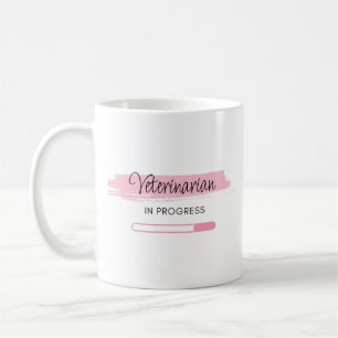 Veterinärmediziner in Arbeit - Personalisiert Kaffeetasse