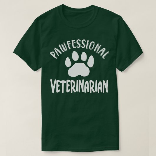 Veterinärmediziner T-Shirt (Design vorne)