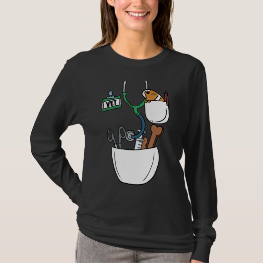 Veterinärmediziner T-Shirt (Vorderseite)