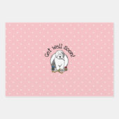 Veterinärmedizinisch Alte Englisch Schafhund Niedl Geschenkpapier Set (Vorderseite 3)