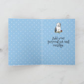 Veterinärmedizinisch Alte Englisch Schafhund Niedl Karte (Innenseite)