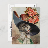 Veterinärmedizinische Erinnerung Postkarte (Vorne/Hinten)