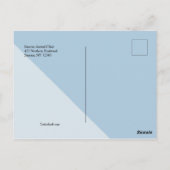 Veterinärmedizinische Erinnerung Postkarte (Rückseite)