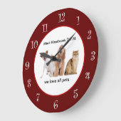 Veterinärmedizinische Gewartet Zimmeruhren Große Wanduhr (Winkel)