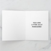 Veterinärmedizinischer Abschluss Karte (Innenseite)