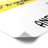 Veterinärmedizinischer Cartoon 9480 Poster (Ecke)