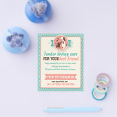 Veterinärmedizinischer Flyer (Einzeln)