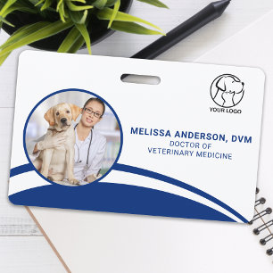 Veterinärmedizinischer Geschäfts-Photoausweis Ausweis