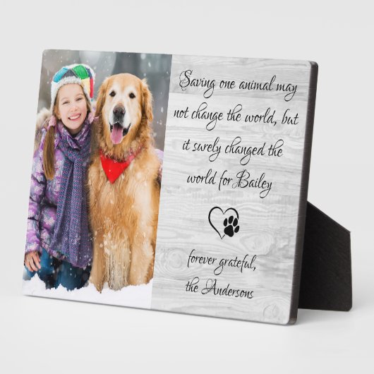 Veterinärmedizinisches Foto Fotoplatte (Seite)