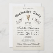 VeterinärschulAbschluss-Einladungen Einladung (Vorderseite)