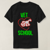 Veterinärschule T-Shirt (Design vorne)