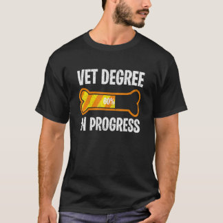 Veterinärstudentischer Vet Degree in Progress V T-Shirt