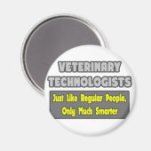 Veterinärtechniker .. Klüger Magnet (Vorderseite/Rückseite)