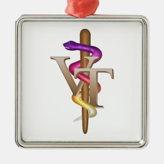 VeterinärTechnologie Silbernes Ornament