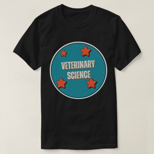 Veterinärwissenschaft T-Shirt (Design vorne)