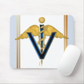 Veterinary Caduceus Mousepad (Mit Mouse)