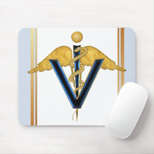 Veterinary Caduceus Mousepad (Mit Mouse)