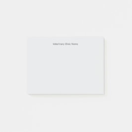 Veterinary Clinic Customizable Post‑It® Notes Post-it Klebezettel