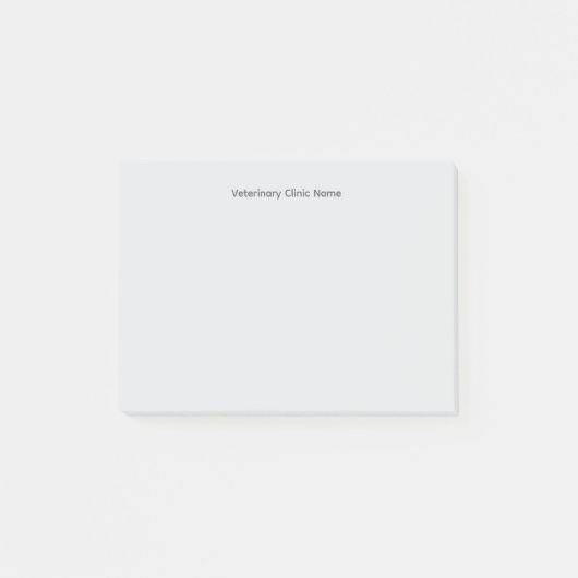 Veterinary Clinic Customizable Post‑It® Notes Post-it Klebezettel (Vorderseite)