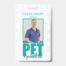 Veterinary Clinic Foto Modern Blue