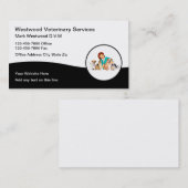 Veterinary Clinical Veterinary Business Cards Visitenkarte (Vorne/Hinten)