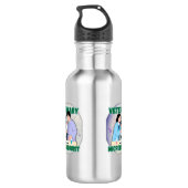 Veterinary Microbiologist – Lab Science Design Edelstahlflasche (Rückseite)