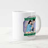 Veterinary Microbiologist – Lab Science Design Jumbo-Tasse (Vorderseite Rechts)