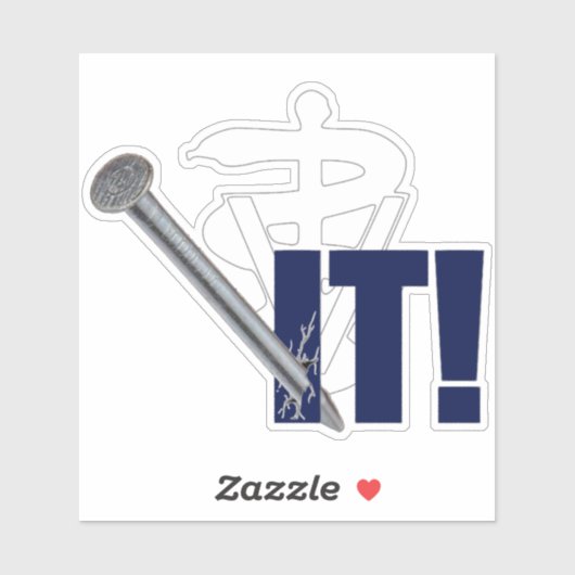 Veterinary Nagel! Aufkleber (Blatt)