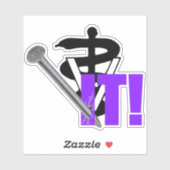 Veterinary Nagel! Aufkleber (Blatt)