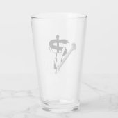 Veterinary Nagel! Glas (Rückseite)