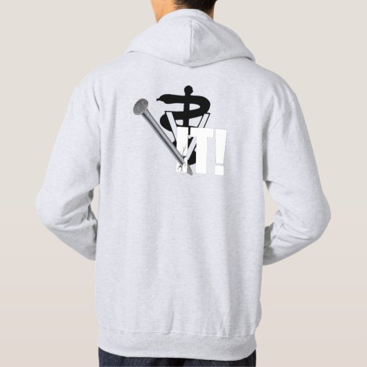 Veterinary Nagel! Hoodie (Rückseite)