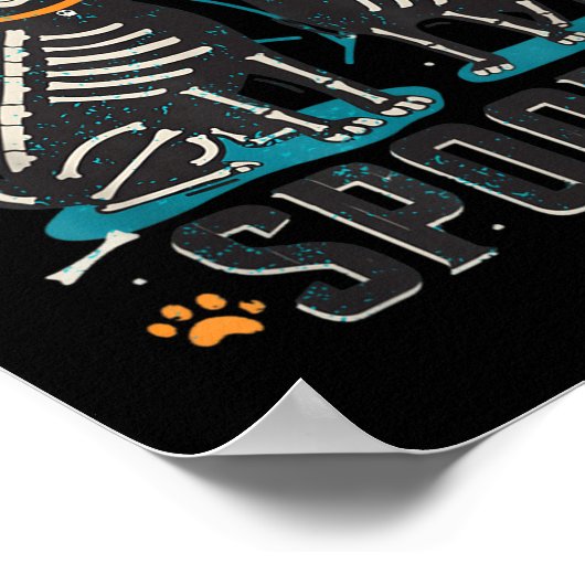 Veterinary Pawsitively Soky Vet Tech Boo Crew Hall Poster (Ecke)