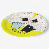 Veterinary School Graduation Party Pappteller (Schrägansicht)