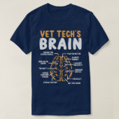 Veterinary Tech Accessoires for Work Veterinarian T-Shirt (Design vorne)