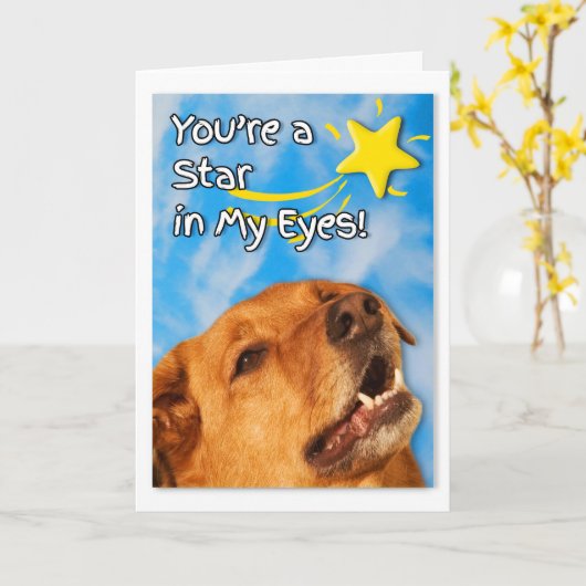 Veterinary Tech Herzlichen Glückwunsch Golden Retr Karte (Gelbe Blume)