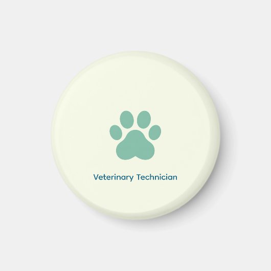 Veterinary Technician Magnet (Vorne)