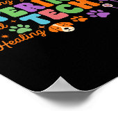 Veterinary Technician - Vet Tech Veterinarian Appr Poster (Ecke)