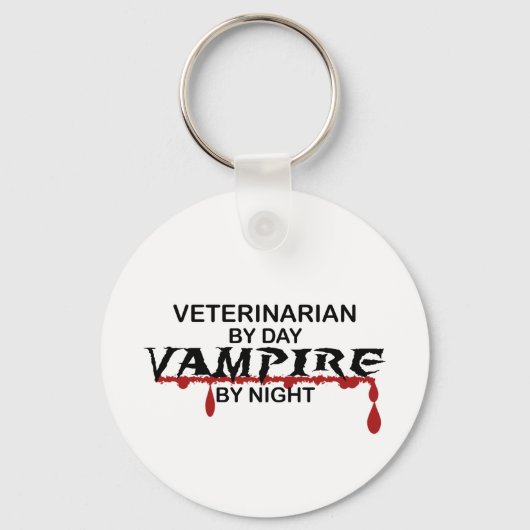 Veterinary Vampire by Night Schlüsselanhänger (Vorderseite)