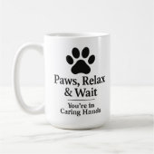 Veterinary Waiting Room Mug Kaffeetasse (Links)