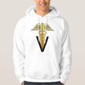 Veterinärzeichen Hoodie (Vorderseite)