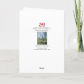 Vétheuil Greeting Card Karte (Rückseite)